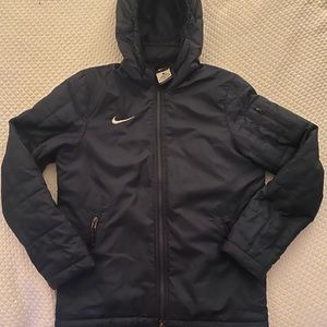 Nike youth size small winter coat with hood